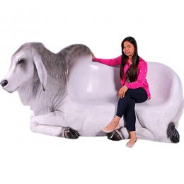乐天商城 - オブジェ バラモン牛のベンチ インテリア イベント ディスプレイ Brahmchair Outdoor