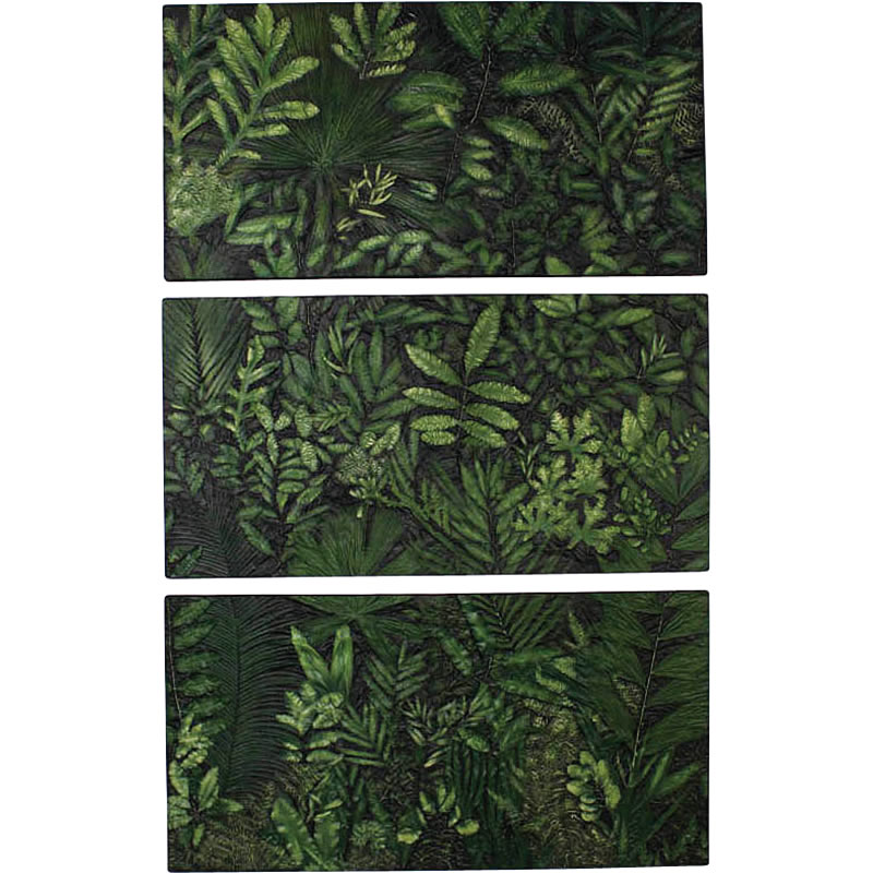 樂天商城 - オブジェ ジャングルの絵画 壁掛け インテリア イベント ディスプレイ Jungle Frieze Triptych