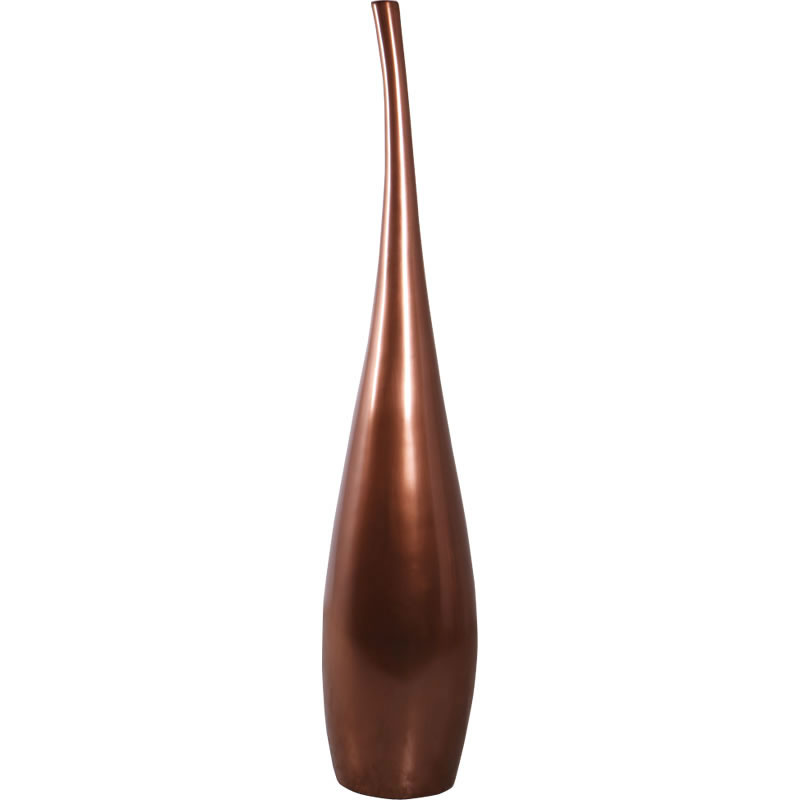 Rakuten - オブジェ アドミラス 大きな一輪刺 ブロンズ仕上げ 220cm インテリア イベント ディスプレイ Adamaris Vase 220cm