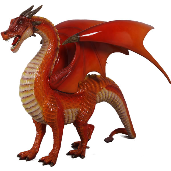 乐天商城 - オブジェ 立つドラゴン インテリア イベント ディスプレイ Standing Dragon