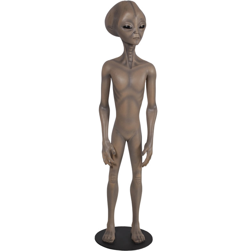 乐天商城 - オブジェ ロズウェル 地球外生命体 エイリアン インテリア イベント ディスプレイ Roswell Grey Alien 4ft.