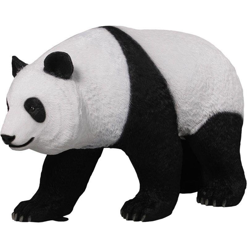 乐天商城 - 動物 オブジェ 歩くパンダ インテリア イベント ディスプレイ Walking Panda