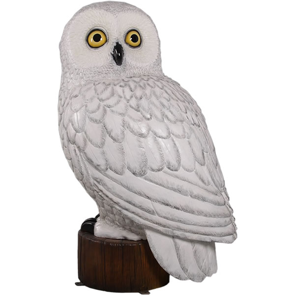 樂天商城 - 動物 オブジェ シロフクロウ インテリア イベント ディスプレイ Snowy Owl