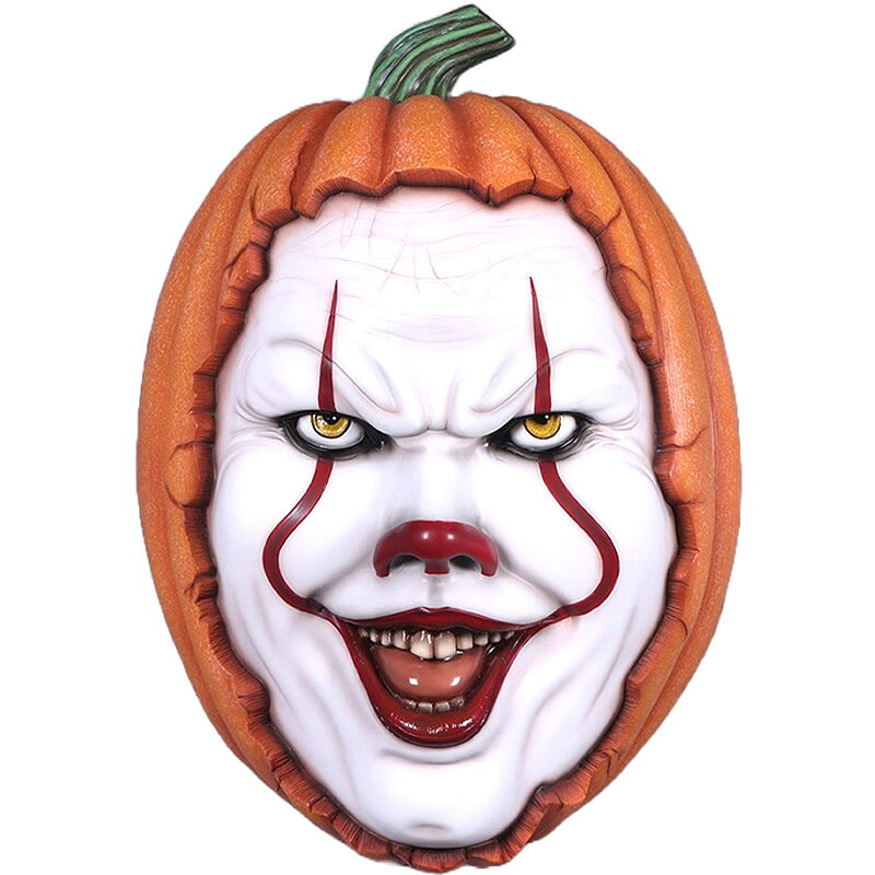 オブジェ 恐怖パンプキンピエロ 壁掛け インテリア イベント ディスプレイ Scary Clown Pumpkin Wall Decor