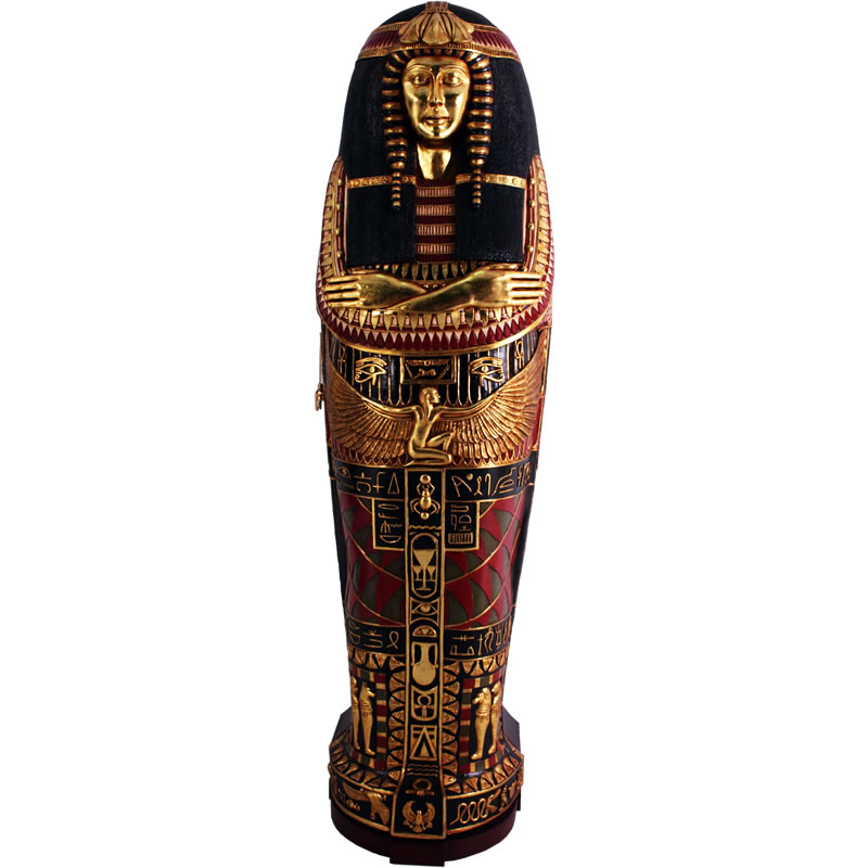 樂天商城 - オブジェ 古代エジプト女王の石棺 インテリア イベント ディスプレイ Queens Sarcophagus
