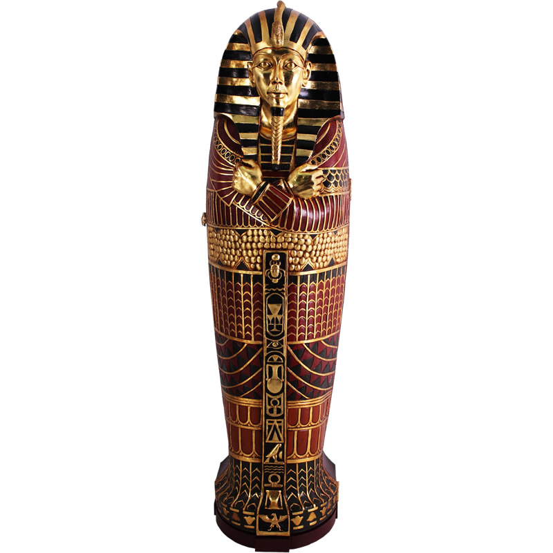 乐天商城 - オブジェ 古代エジプト王の石棺 インテリア イベント ディスプレイ Sarcophagus