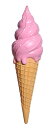 オブジェ 壁掛け ソフトクリーム ストロベリー インテリア イベント ディスプレイ Ice cream Twist