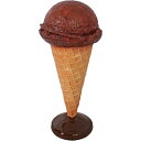 オブジェ 小さなアイスクリーム チョコレート インテリア イベント ディスプレイ Ice Cream Small (on stand) Choco