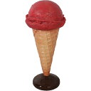 オブジェ 小さなアイスクリーム ストロベリー インテリア イベント ディスプレイ Ice Cream Small (on stand) Strawberry