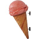 オブジェ アイスクリーム ピンク 壁掛け インテリア イベント ディスプレイ Ice Cream Small (hanging) Pink