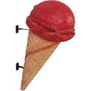 オブジェ アイスクリーム ストロベリー 壁掛け インテリア イベント ディスプレイ Ice Cream Small (hanging) Strawberry
