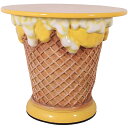 オブジェ アイスクリームテーブル レモン インテリア イベント ディスプレイ Ice Cream Table Langka