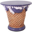 オブジェ アイスクリームテーブル ブルーベリー インテリア イベント ディスプレイ Ice Cream Table Blueberry