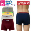 キッズ ボクサーパンツ 5枚セット 100-160cm 7サイズ