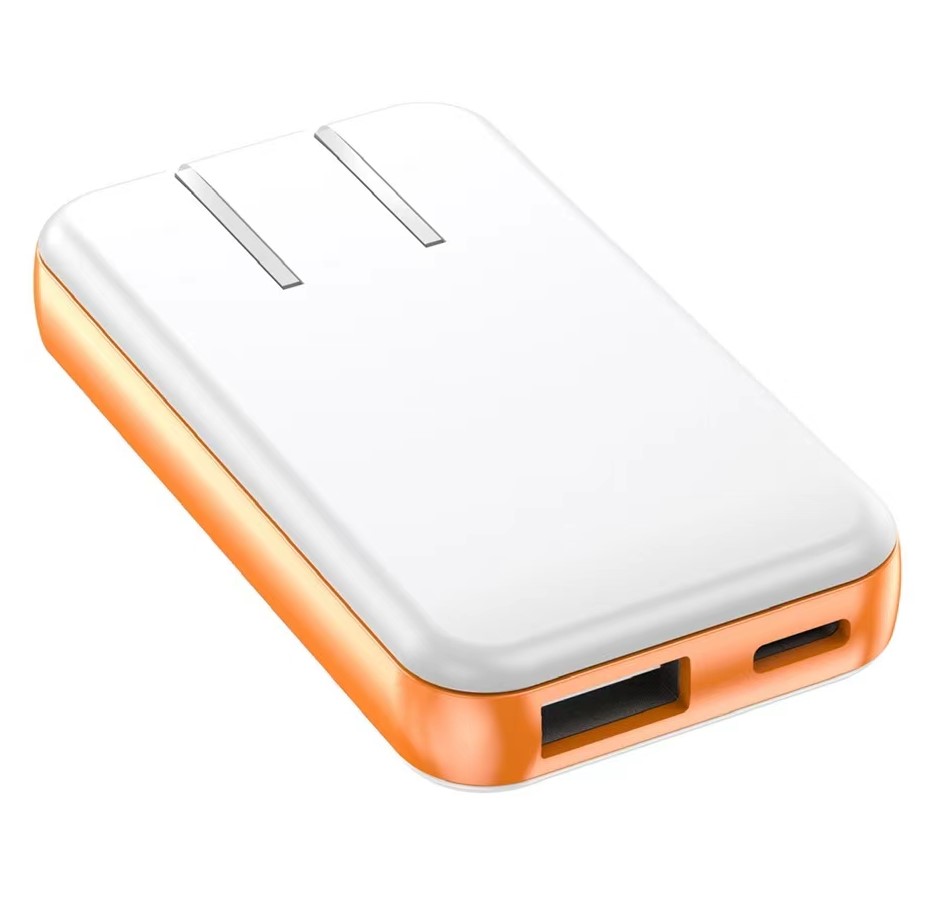 超薄型ACアダプター USB+タイプC 2ポート
