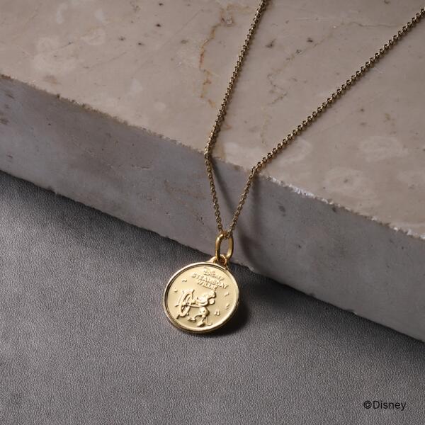 【ディズニー スチームボート 純金 リバーシブルメダル ペンダントトップ】 1/10oz 1/20oz Disney ミッ..