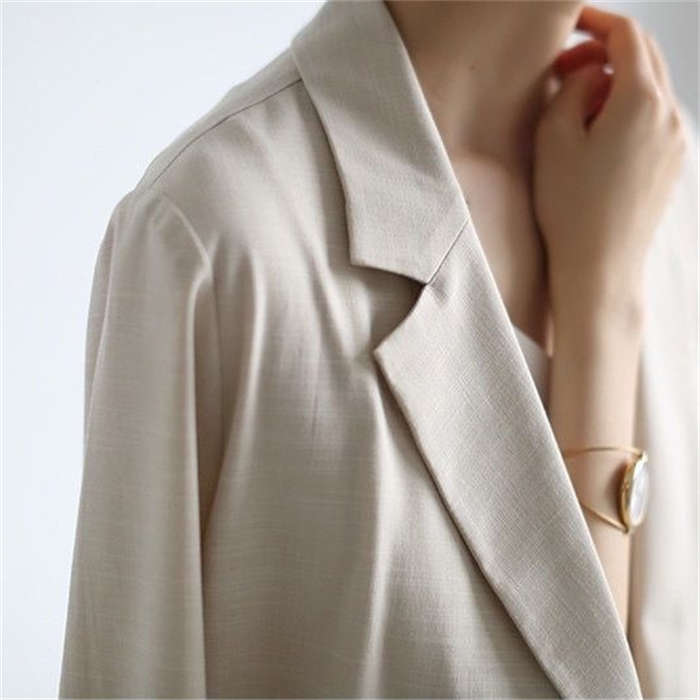 春夏 綿麻 リネン 薄手 ポケット 長袖 無地 大人 カジュアル 涼しい UVカット 冷房対策 春夏 フォーマル 通勤 オフィス デート