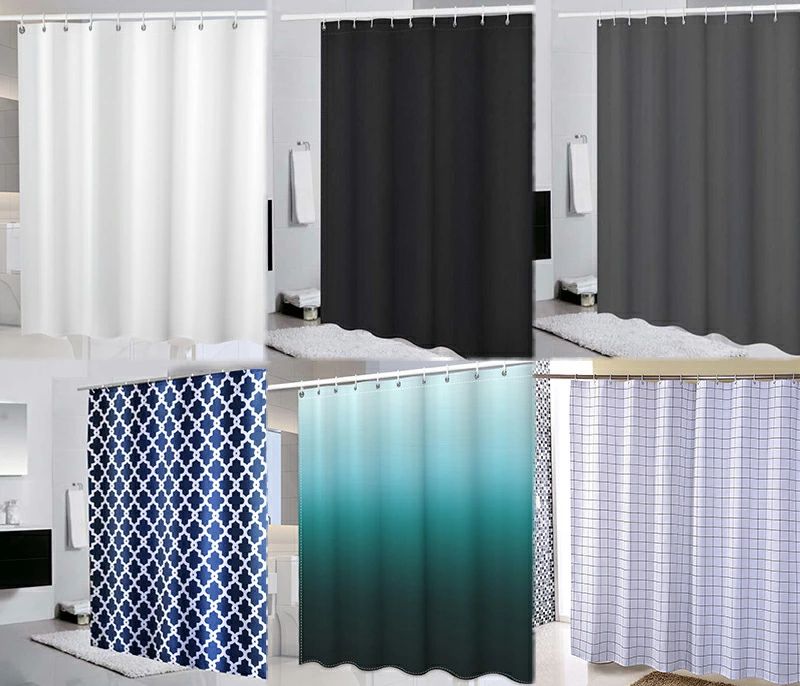 カーテン ビニールカーテン 防カビ 防水 浴室 バスルーム 風呂 ユニットバス 厚手 風呂カーテン ブルー ホワイトデー プレゼント