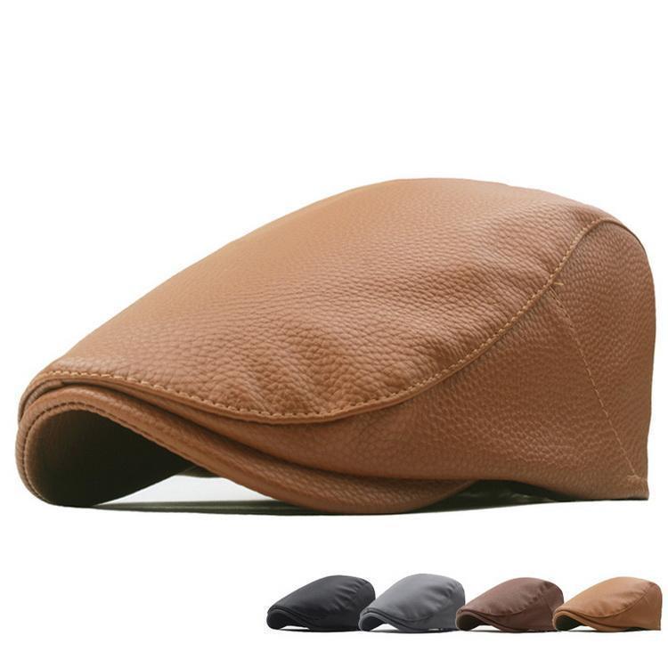----------------※海外製品の為、縫製上の基準が厳格ではありません。小さな汚れ、縫製のずれ、しわやキズなどがある場合もございます。※ロットによっては紐や裏地の色などが変わることがございます。※ゴミの減量のため透明な袋包装です。ラッピング/プレゼント包装は対応致しておりません。----------------帽子 メンズ PUレザー ハンチング帽 秋冬 防寒 ハンチング サイズ調整可 大人カジュアル 40代 50代 60代帽子 メンズ PUレザー ハンチング帽 バッグ 小物 ブランド雑貨 人気 ブラック グレー コーヒー ブラウン