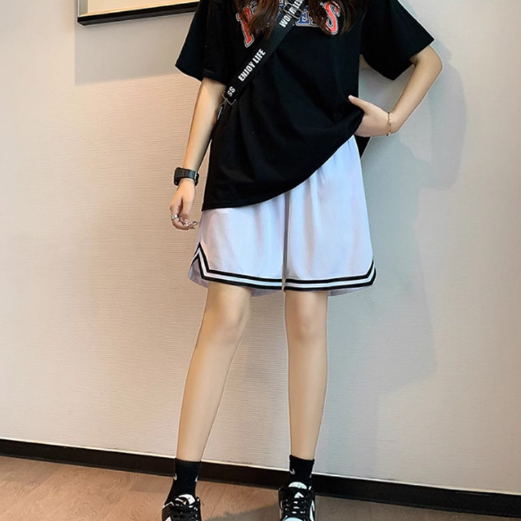 Kind Pickのランニングパンツ レディース ショートパンツ スポーツ ハーフパンツ 大きいサイズ キッズ 短パン ウエストゴム 夏 トレーニング 運動着 運動会 チームウェア バスケパンツ 2枚セット｜アングル3