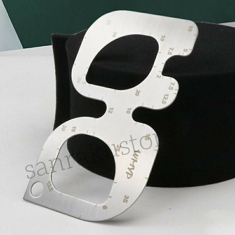Rakuten - 1x丸い角度の定規diyレザー縫製ツールrパターン作成のためのルールゲージ道具 キット パッチワーク その他 キルティング道具 パッチワーク キット