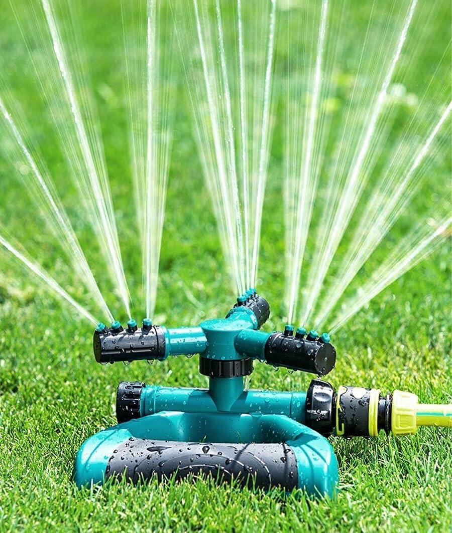 スプリンクラー 散水 360°回転 芝生スプリンクラー 連結可 ガーデニング ミストシ...