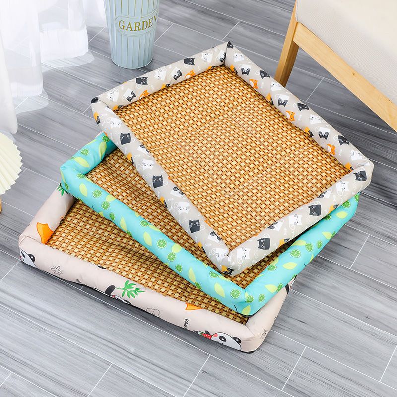 ペットベッド クールマット夏用 猫 犬 ペット用品 ネコ ベッド 室内 ペットハウス 接触冷感 暑さ対策 洗える 通気 猫ベッド 犬用ベッド マット クッション 清潔簡単 撥水 熱中症対策 kind-pick-10093907 Kind Pick サンプル画像2