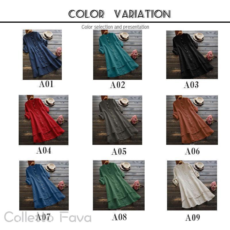 チュニック レディース 秋 春 シャツワンピ ブラウス カーディガン 長袖 ロング ワンピース アウター シンプル