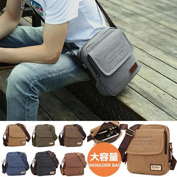 バッグ ショルダー ビジネスバッグ メッセンジャーバッグ おしゃれ 通勤 出張 鞄 通学 肩掛け 肩がけ 軽い 軽量 大容量 男女兼用(4)