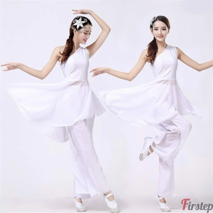 ワルツ タンゴ モダンダンス ダンスウェア ダンス練習着 ダンス衣装 古典舞踊 バレエダンス ダンサー ワイドパンツ スカーチョ 2