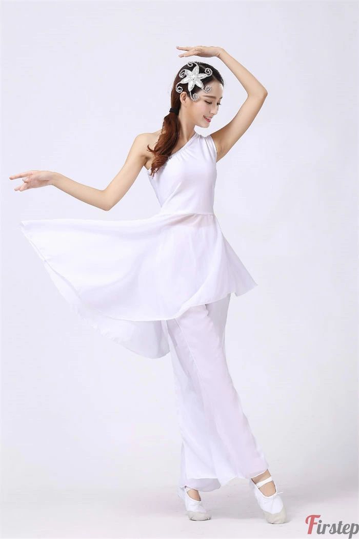 ワルツ タンゴ モダンダンス ダンスウェア ダンス練習着 ダンス衣装 古典舞踊 バレエダンス ダンサー ワイドパンツ スカーチョ 3