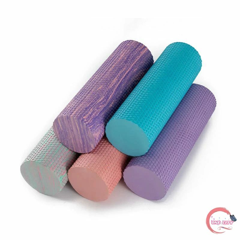ヨガポール ストレッチ用ポール 全5色 筋膜 エクササイズポール ストレッチローラー ロング フォームロ..