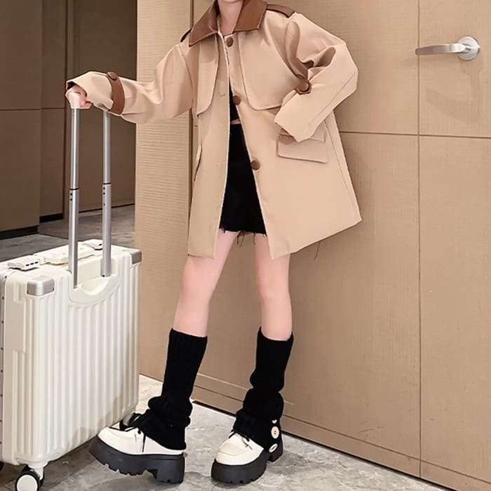 キッズ ベビー 女の子 小学生 トレンチコート スプリングコート ジャケット 春秋 アウター フォーマル きれいめ カジュアル ガー