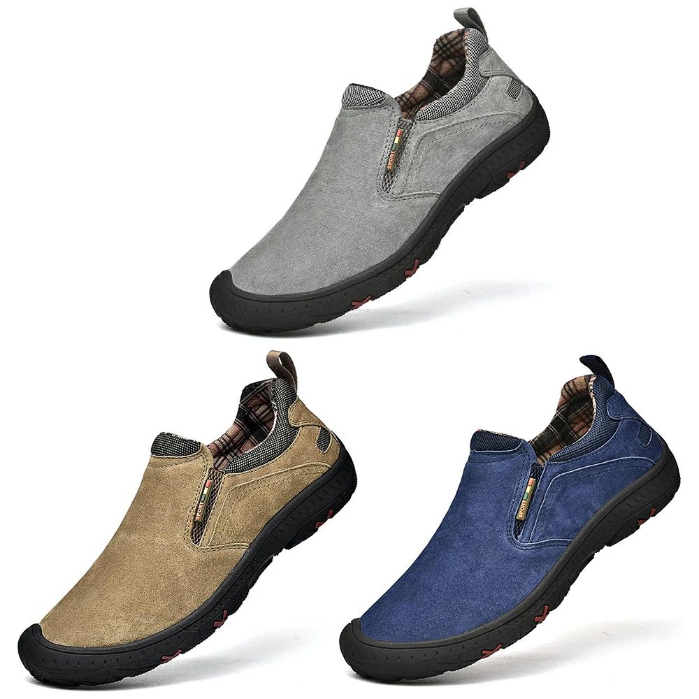 アウトドア カジュア ルシューズ メンズ 滑りにくい ハイキングシューズ ローカット スリッポン カジュア ル ウォーキング シュ