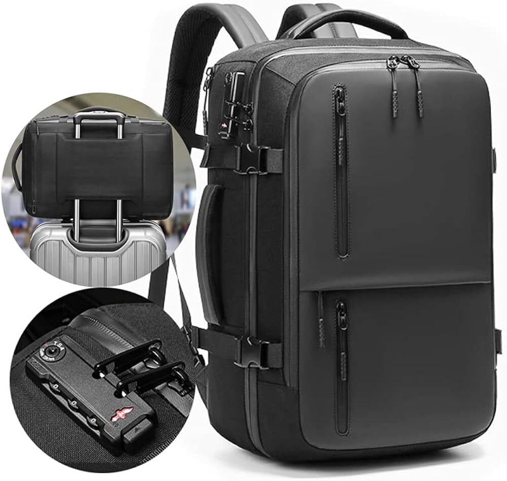 ビジネスリュック 盗難防止 防水 リュックサック メンズ パソコンバッグ 大容量 コンパートメント バックパック 15.6 インチノ