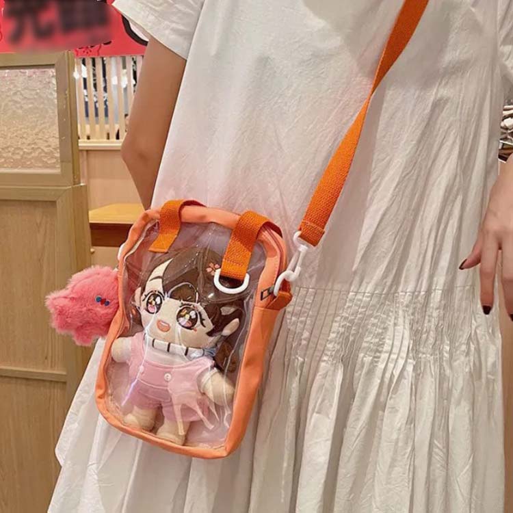 収納 ぬいポーチ ショルダーバッグ レディース 推し アイドル ぬいポーチ ぬいバッグ ぬい 持ち運び コンサート オタ活 痛バック