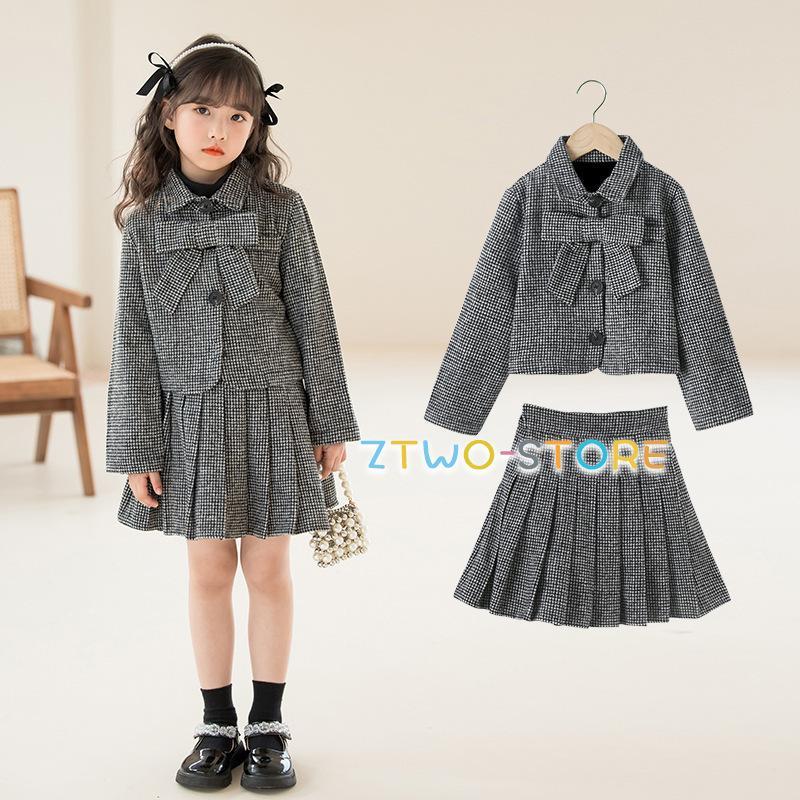 卒業式 ワンピース 小学校 女の子 発表会 ドレス フォーマル セットアップ スーツ 子供服 中小学生 キ..