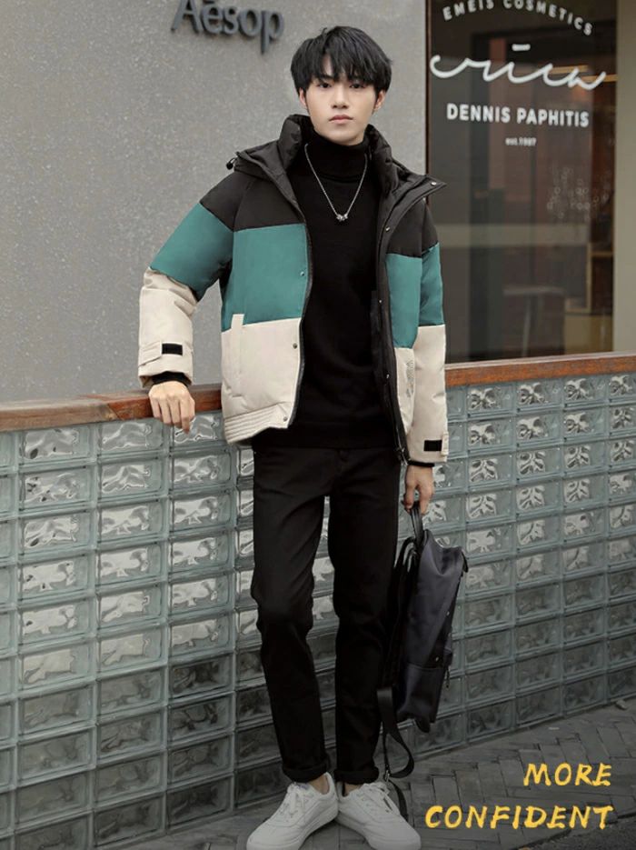 【送料無料】ダウンジャケット　メンズ　フード付き　ダウン　メンズダウンジャケット　暖かい　アウター　あったか　軽量　おし