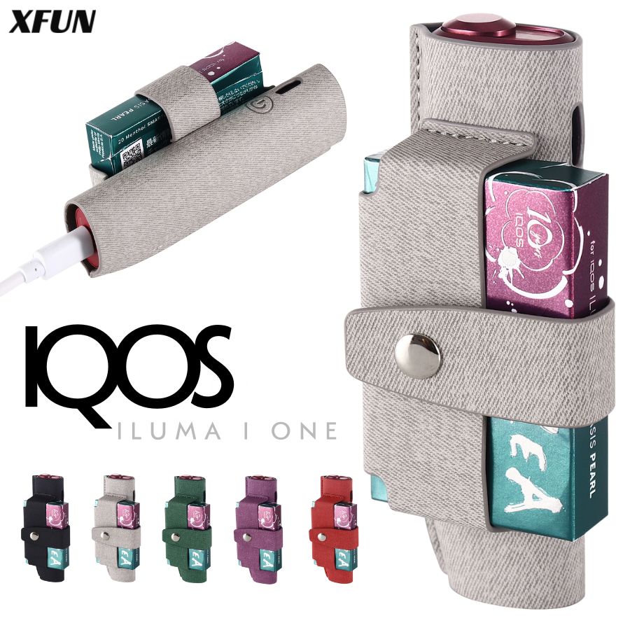 【厳選】IQOS Iluma I One ケース イルマワン カバー iluma one / iluma i one カバー デニム調 レザー..