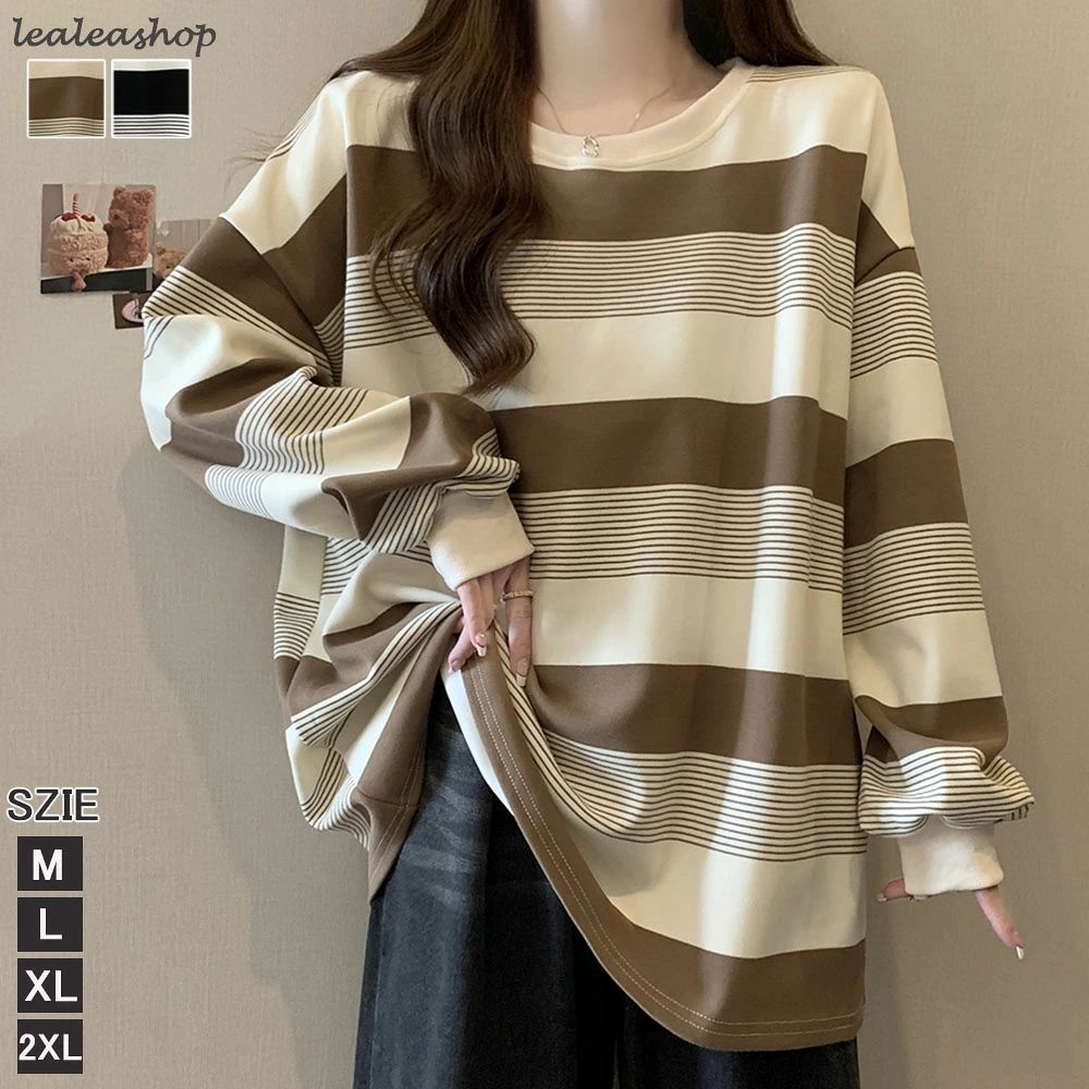 スウェットレディース春夏春夏白黒ト...