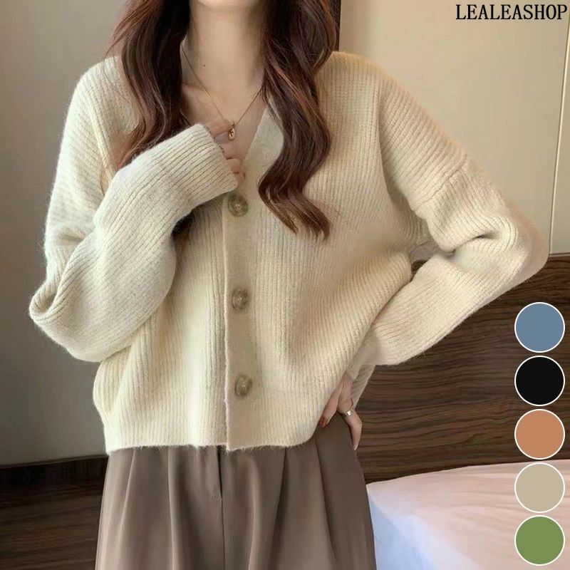カーディガン レディース カジュアル 仕事 ニット Vネック セーター 春秋冬 トップス オフィス長袖 フォーマル 羽織り 通勤