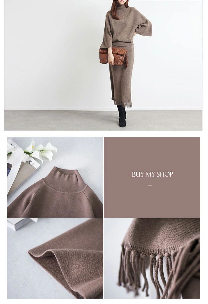 セットアップ レディース 秋 ニット 40代 2点セット ニット ロングスカート ニットセット 秋冬 ニットセーター スカート カジュ 3