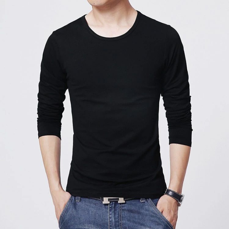 大人 メンズ カットソー 寒さ対策 秋冬 長袖 インナーシャツ 下着 Tシャツ Tシャツ インナー 保温 冬 吸汗速乾 クルーネック シンプル 防寒 軽量 春 丸首 肌着 ライトフィット ストレッチ 3