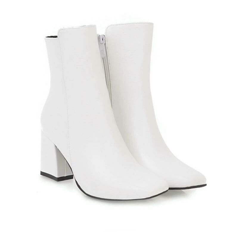 レディースブーツ ショートブーツ サイドゴアブーツ ジョッキーブーツ 太ヒール 大きいサイズ 小さいサイズ ブーティ