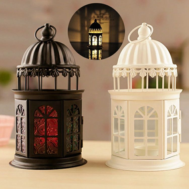 ラ キャンドルライト おしゃれ シャビー キャンドルホルダー アイアン 北欧風 アンティーク アンティーク風 キャンドルスタンド