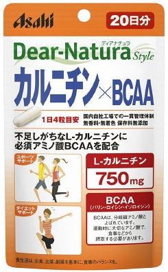 【アサヒフード】ディアナチュラスタイルカルニチン×BCAA80粒入り (20日分) ※お取り寄せ商品　キャンセル不可メーカー欠品になる場合がございます。