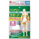 〔外箱汚れ有り〕バンテリンコーワ サポーター 腰用 黒 女性用 大きめ (1枚入)