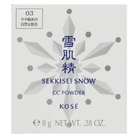 【2個までメール便発送可】コーセー 雪肌精 スノー CC パウダー 03 レフィル(ファンデーション・おしろい) 8g