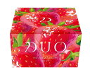 【商品名】【限定品】DUO (デュオ) ザ クレンジングバーム あまおう (天然いちごの香り)【内容量】 90g【商品説明】こんなお悩みにおすすめ！ ・小鼻の黒ずみが気になる方 ・ポツポツ、ザラつきを感じる方 ・毛穴につまった汚れ、角栓が目立つ方 ・肌がテカりやすい、べたつく方 2種のあまおう由来エキス配合、3種類のつぶつぶスクラブが入っている為 肌のごわつきの原因となる古い角質を除去。 いちごから得られる2種の成分がうるおいを与えてテカりを予防 毛穴の目立ちもケア！ 天然いちごの香りでリラックス シロツメクサ、パチョリと2種の美容エキスをブレンドした幸せエキス配合。 ・W洗顔不要 ・まつエクOK！ ※商品パッケージは予告なく変更する場合がございます。 商品画像はあくまでイメージです。【使用方法】手肌が乾いた状態で、適量（専用スプーンに山盛り一杯）を手に取り、 顔の中心から外、下から上へ全体になじませます。 その後、ぬるま湯でよく洗い流してください。【原材料・成分】トリ(カプリル酸/カプリン酸)グリセリル、パルミチン酸エチルヘキシル、炭酸ジカプリリル、トリイソステアリン酸PEG-20グリセリル、トリイソステアリン酸PEG-5グリセリル、合成ワックス、サッカロミセス培養液、ベヘン酸ベヘニル、ジメチルシリル化シリカ、イチゴ果実エキス、イチゴ種子油、イチゴ果実水、フラガリアチロエンシス果汁イチゴ花エキス、乳酸桿菌/豆乳発酵液、マルトデキストリン、乳酸桿菌、オクチルドデカノール、ノイバラ果実エキス、パチョリ葉エキス、シロツメクサエキス、アセチルヒアルロン酸Na、加水分解ヒアルロン酸、加水分解コラーゲン、ガリカバラ花、乳糖、マルチトール、クロフサスグリ果実エキス、ジャスミン油、シリカ、水、BG、ペンチレングリコール、水添ヒマシ油、トコフェロール、香料 【発売元・メーカー】 プレミアアンチエイジング株式会社【区分】 日本製・化粧品【広告文責】株式会社ライズコーポレーション TEL:03-5542-1285