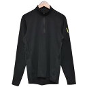 【中古】ARC’TERYX PHASE AR ZIP NECK LS ジップネックロングスリーブTシャツ 11254-67376-11/13 ブラック サイズ:表記なし 【150425】(アークテリクス)